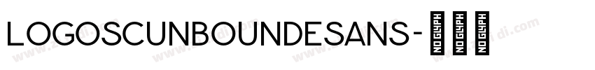 LogoSCUnboundeSans字体转换 LogoSCUnboundeSans字体转换