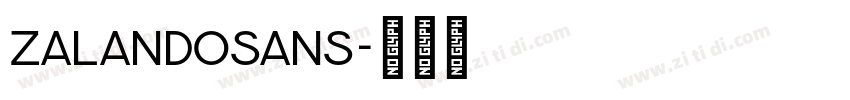 ZalandoSans字体转换 ZalandoSans字体转换