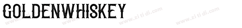 GoldenWhiskey字体转换