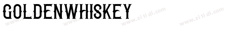 GoldenWhiskey字体转换