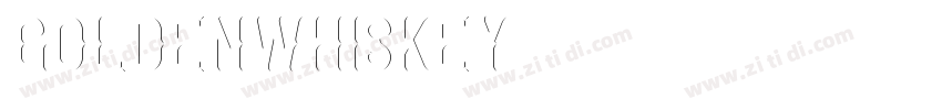GoldenWhiskey字体转换