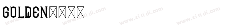 Golden字体转换 Golden字体转换