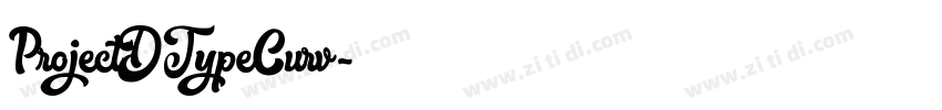 ProjectDTypeCurv字体转换