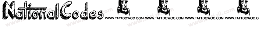 NationalCodes字体转换