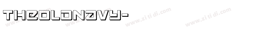 TheOldNavy字体转换
