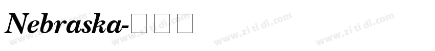 Nebraska字体转换