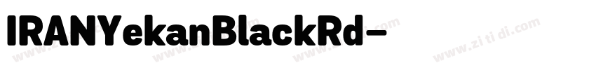 IRANYekanBlackRd字体转换 IRANYekanBlackRd字体转换