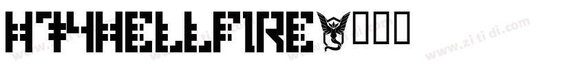 H74Hellfire字体转换