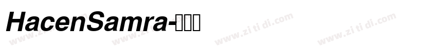 HacenSamra字体转换