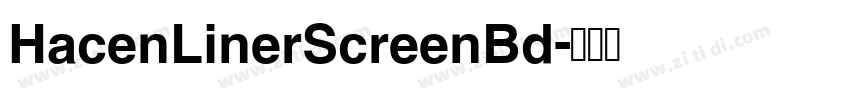 HacenLinerScreenBd字体转换
