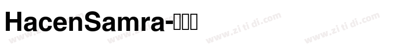 HacenSamra字体转换
