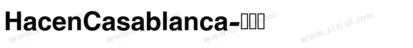 HacenCasablanca字体转换