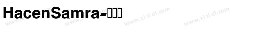 HacenSamra字体转换