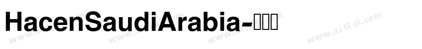 HacenSaudiArabia字体转换