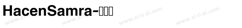 HacenSamra字体转换