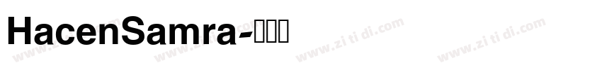 HacenSamra字体转换