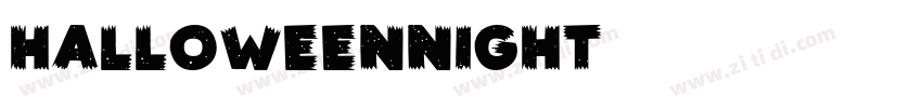 HalloweenNight字体转换 HalloweenNight字体转换
