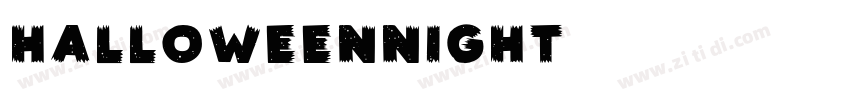 HalloweenNight字体转换 HalloweenNight字体转换