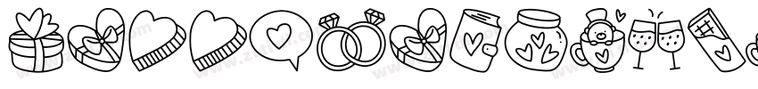 HappyValentineRegula字体转换