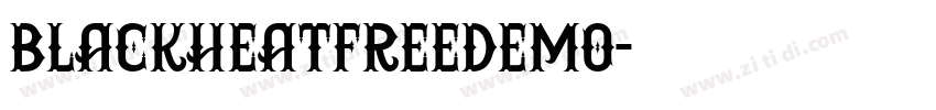 BlackHeatFreeDemo字体转换