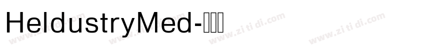 HeldustryMed字体转换 HeldustryMed字体转换