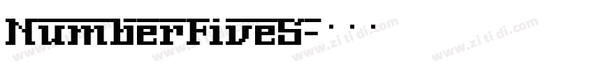NumberFiveS字体转换