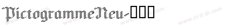 PictogrammeNeu字体转换