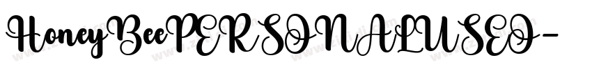 HoneyBeePERSONALUSEO字体转换