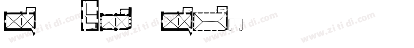 housegothic字体转换