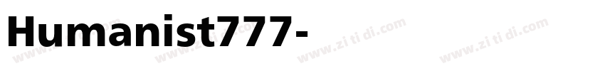Humanist777字体转换 Humanist777字体转换