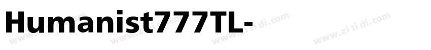 Humanist777TL字体转换 Humanist777TL字体转换