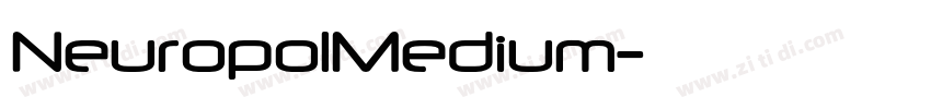 NeuropolMedium字体转换