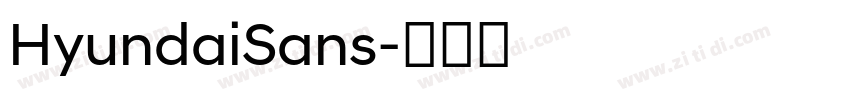 HyundaiSans字体转换 HyundaiSans字体转换