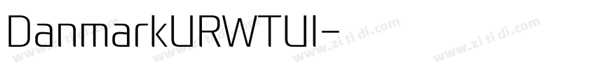 DanmarkURWTUl字体转换