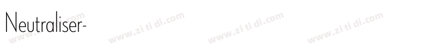 Neutraliser字体转换