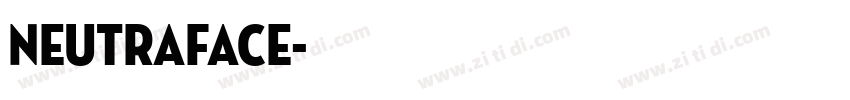 Neutraface字体转换