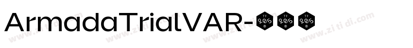 ArmadaTrialVAR字体转换