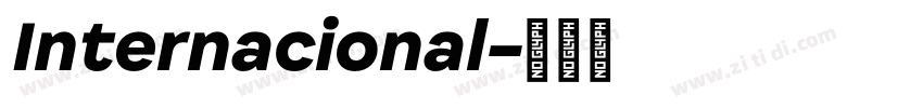 Internacional字体转换 Internacional字体转换
