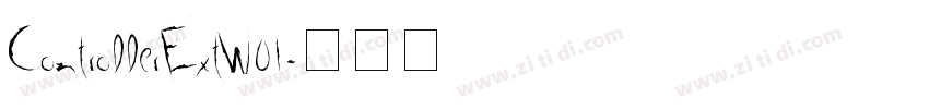 ControllerExtW01字体转换