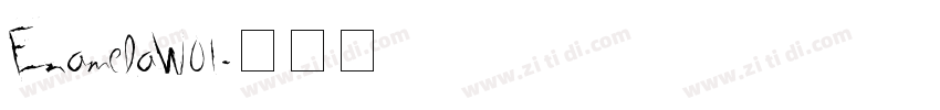 EnamelaW01字体转换