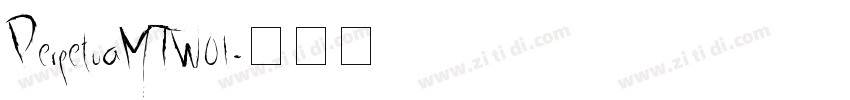 PerpetuaMTW01字体转换