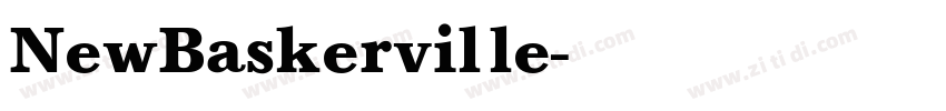 NewBaskerville字体转换