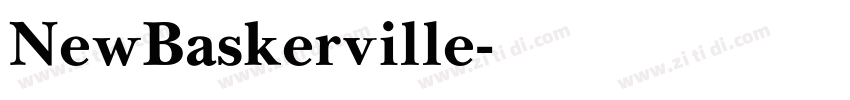 NewBaskerville字体转换