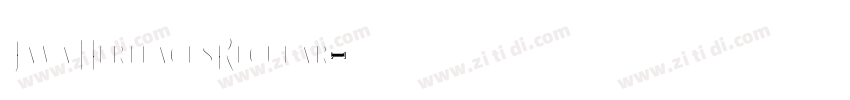 JavaHeritagesRegular字体转换 JavaHeritagesRegular字体转换