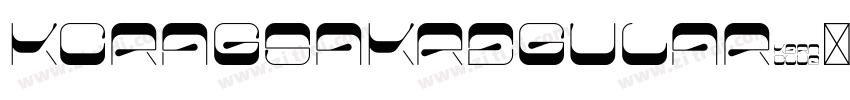 KCRagsakRegular字体转换