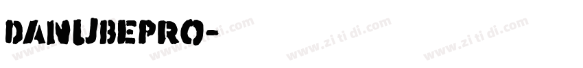 DanubePro字体转换