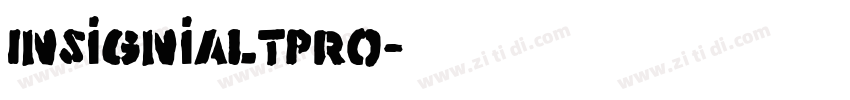 InsigniaLTPro字体转换