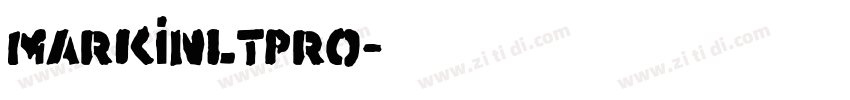 MarkinLTPro字体转换