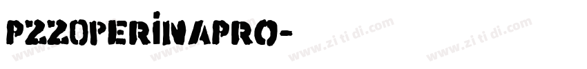 P220perinaPro字体转换