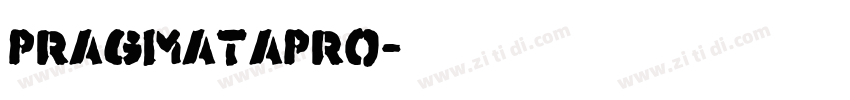 PragmataPro字体转换